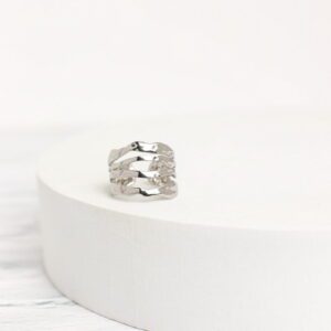Multi Layers Stainless Steel Δαχτυλίδι