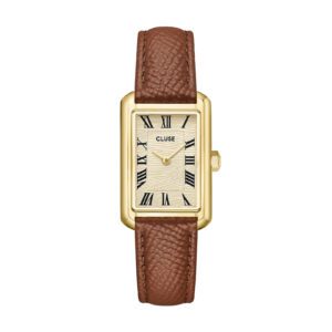 Belisenna Watch Leather Nutshell Sand Textured