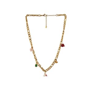 Κολιέ με πολύχρωμα Charms