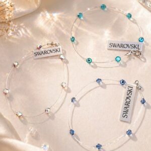 Βραχιόλια Swarovski με χάντρες