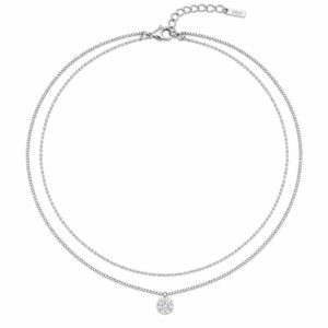 Κολιέ Double Zircon